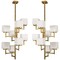 Pair of Eight-Arm Chandeliers