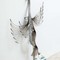 antique Curtis jere cranes art sculpture