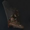 antique metal boat wall sculpture C. Jere