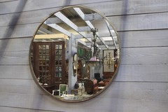 round mirror antique