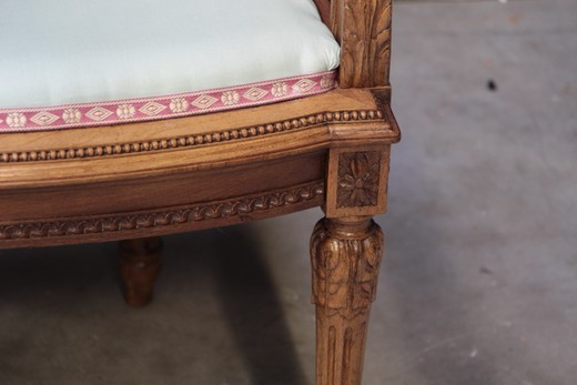 old furniture walnut armchair