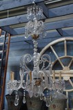 huge antique chandelier