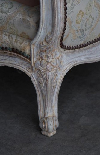 antique couch rococo