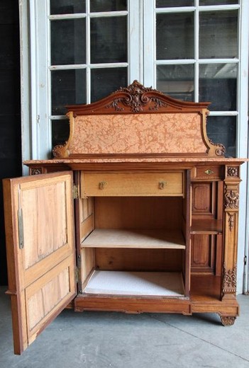 vintage furniture walnut commode