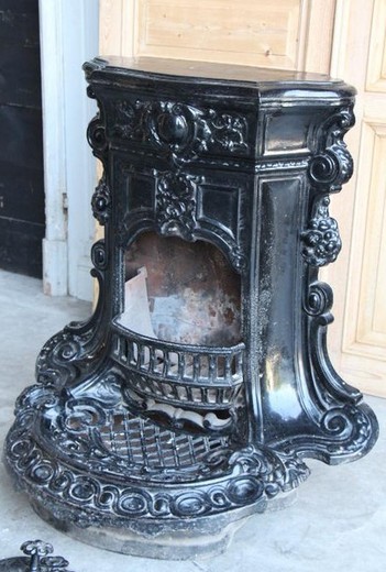 vintage cast iron stove