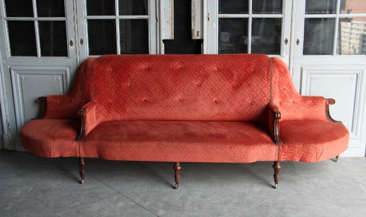 antique furniture big sofa