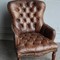 leather armchair