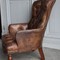 leather armchair