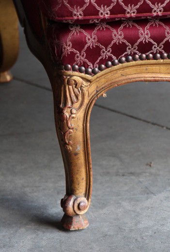 old furniture pair armchairs