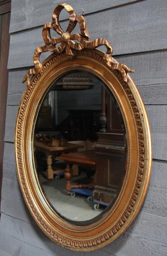 antique mirror louis 16