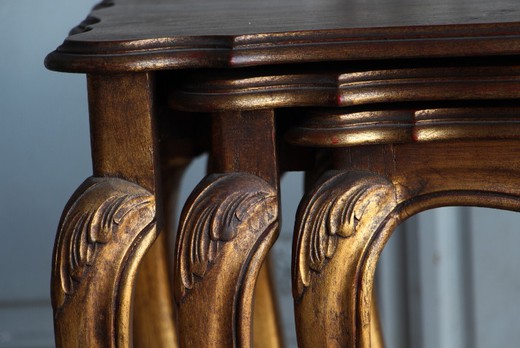 мебель антик - столы в стиле рококо