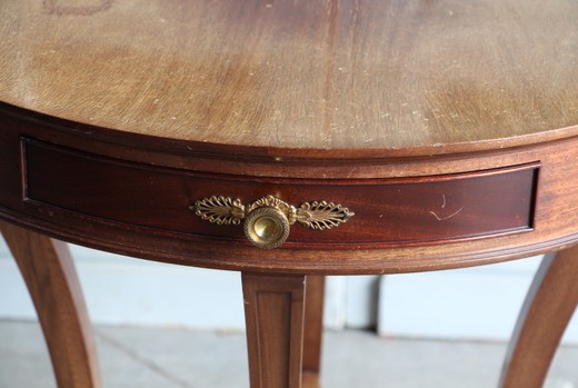 vintage furniture pedestal with drawer