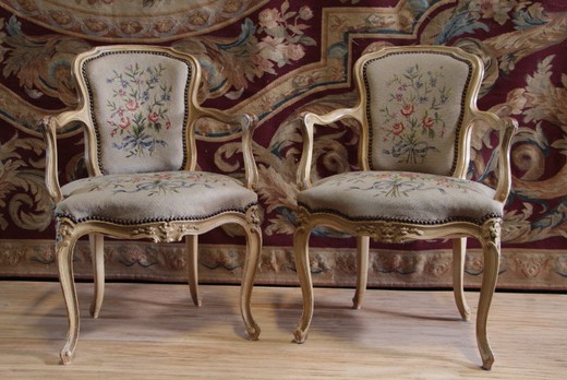 antique furniture pair of armchairs for children