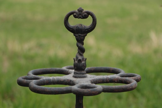 antique cast iron umbrella stand