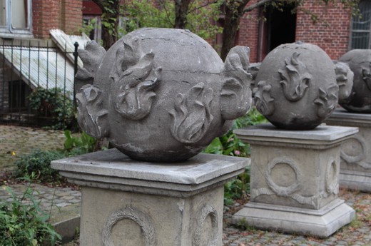 old 19 century spheres