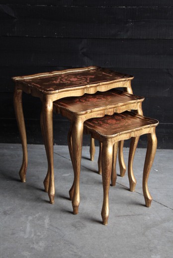 antique furniture serving table