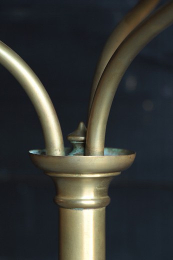church antique candle stand