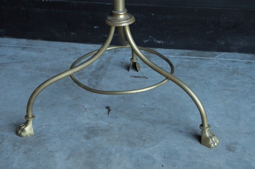 мебель антик - столик для свечей из меди