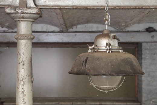 old industrial lamps