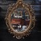 old carved mirror