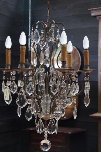 vintage crystal chandelier