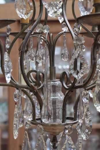 antique crystal chandelier