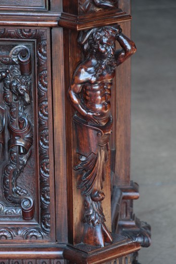 old furniture walnut cabinet