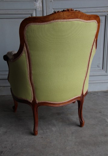 мебель антик - кресла из ореха в стиле людовик 15