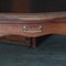 French art-nouveau leather top desk