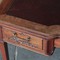 French art-nouveau leather top desk
