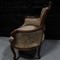 Walnut fine carved Louis XV armchair