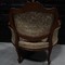 Walnut fine carved Louis XV armchair