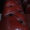 antique Chesterfield leather sofa