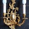 Pair LXV Style Bronze Sconces