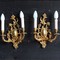 Pair LXV Style Bronze Sconces