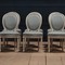 6 LXVI painted dining chairs