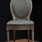 6 LXVI painted dining chairs