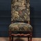 antique oak armchairs set XXth C