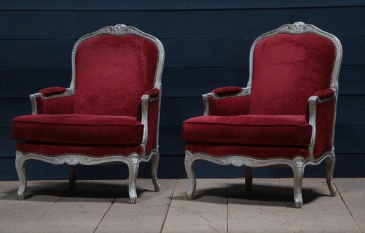 антикварная мебель - парные кресла регенства, 20 век
