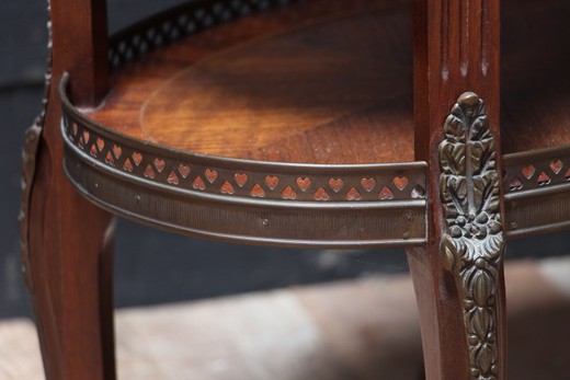 мебель антик - столик людлвик 16 из дерева и бронзы
