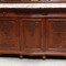 antique Liege regency cabinet with marble top 1900s