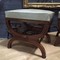 antique pair of rosewood foot stools