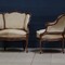 Pair Louis XV walnut armchairs