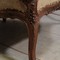 Pair Louis XV walnut armchairs