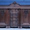 Fine carved oak regence liege buffet top quality