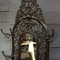 Antique cast iron hall stand