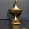 Antique brass sconces