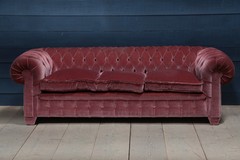 The old Chesterfield sofa