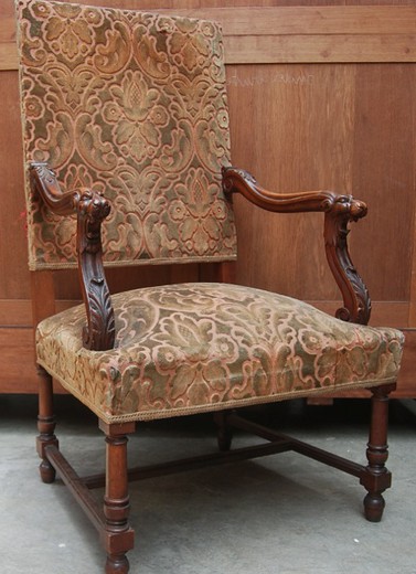 antique furniture comfortable armchair