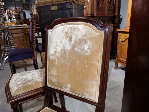 реставрированные стулья